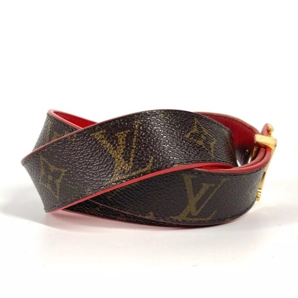 LOUIS VUITTON Monogram Ceinture-LV Initial 30MM Reversible Belt - Picture 2 of 14